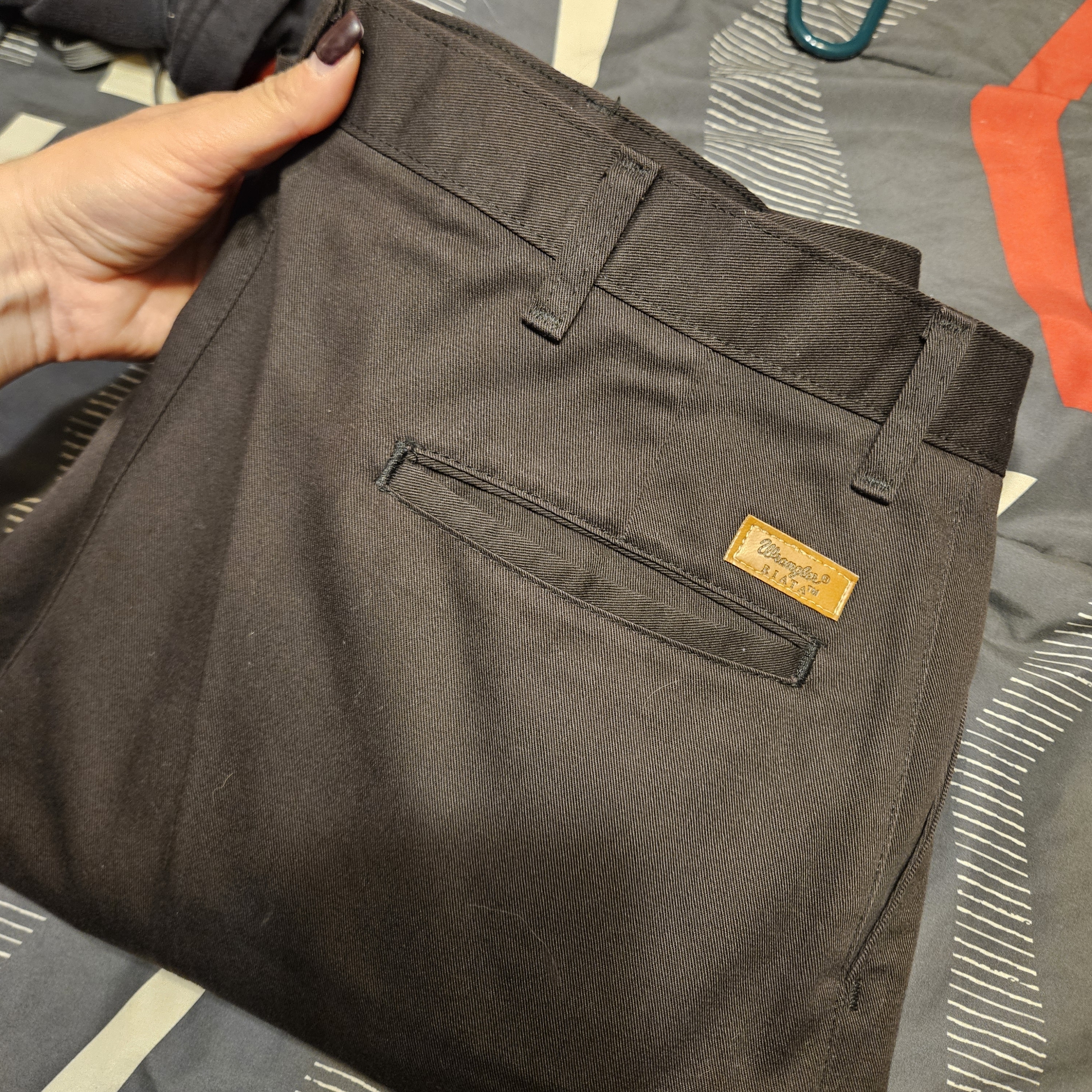 Wrangler Charcoal Chinos